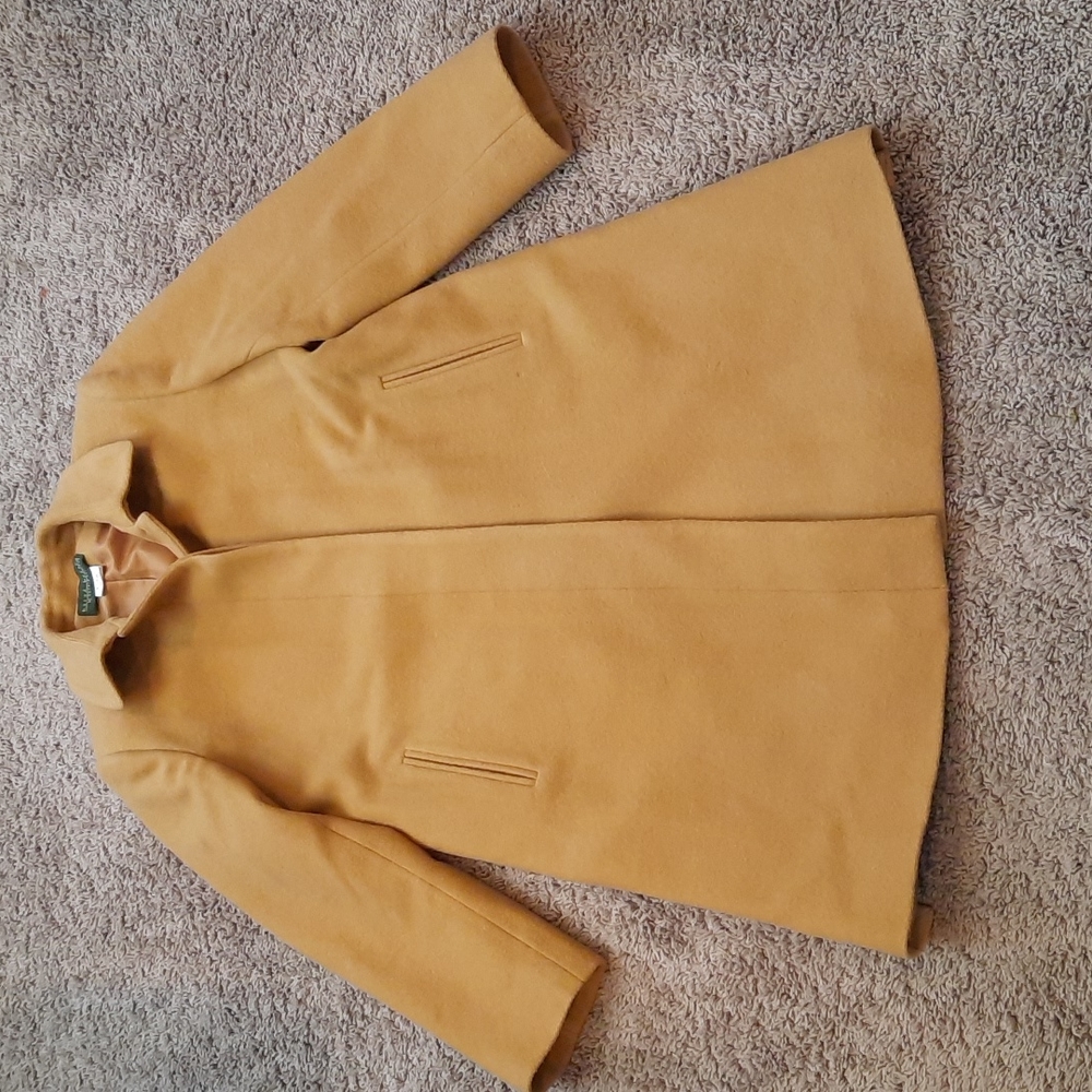 Vintage Harvé Bernard by Bernard Holtzman Wool Trench Coat